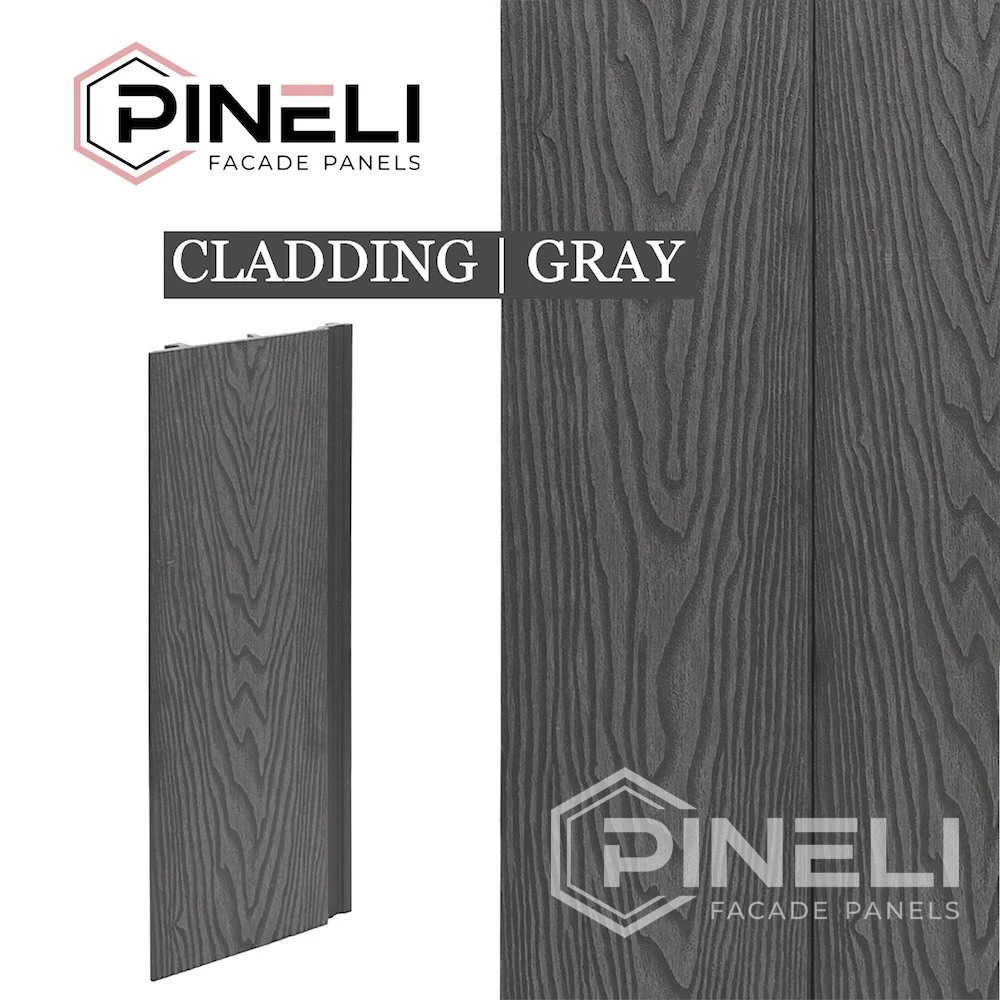 Фасадные панели Pineli Cladding Gray