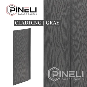 Фасадные панели Pineli Cladding Gray