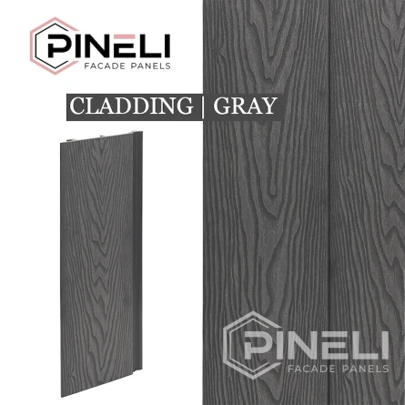 Фасадные панели Pineli Cladding Gray